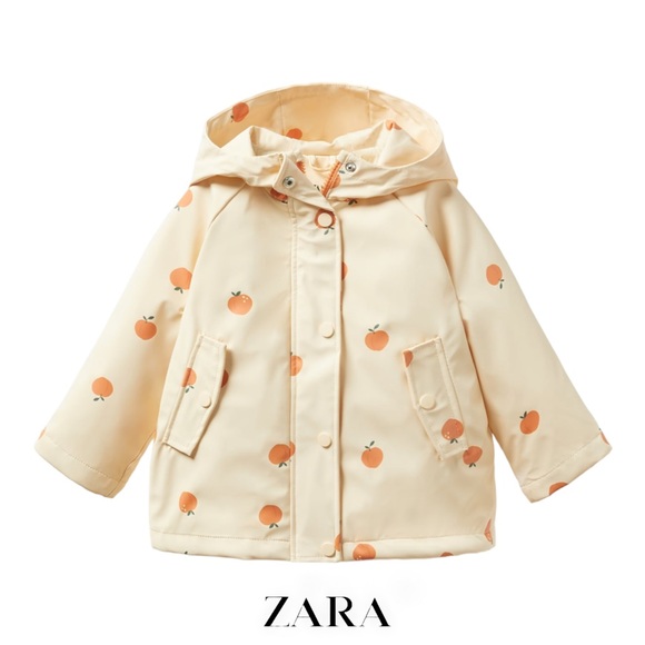 Zara Other - ZARA Kids | Ecru | PEACHES RAINCOAT